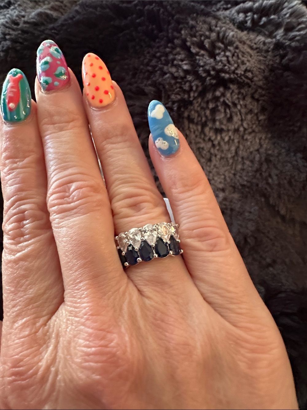 Bomb Party Ring Size 6
